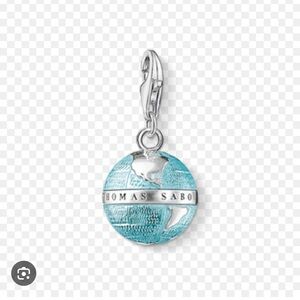 Thomas Sabo Turquoise and Silver World Charm